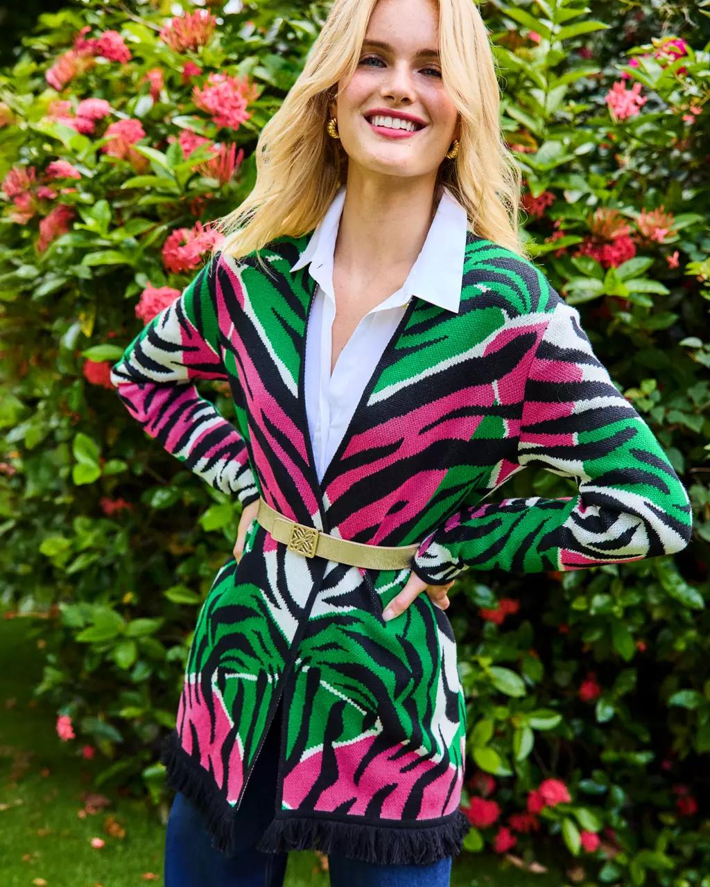 Lilly Pulitzer - Noble Jacquard Cardigan - Coconut