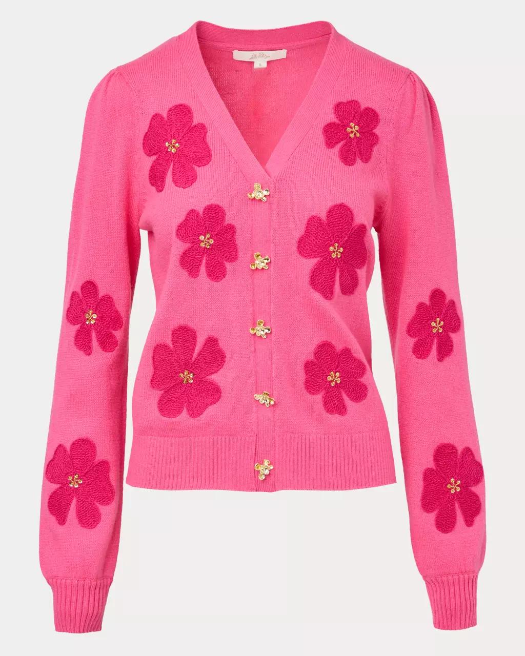 Lilly Pulitzer - Millard Pullover Sweater - Pink Aster