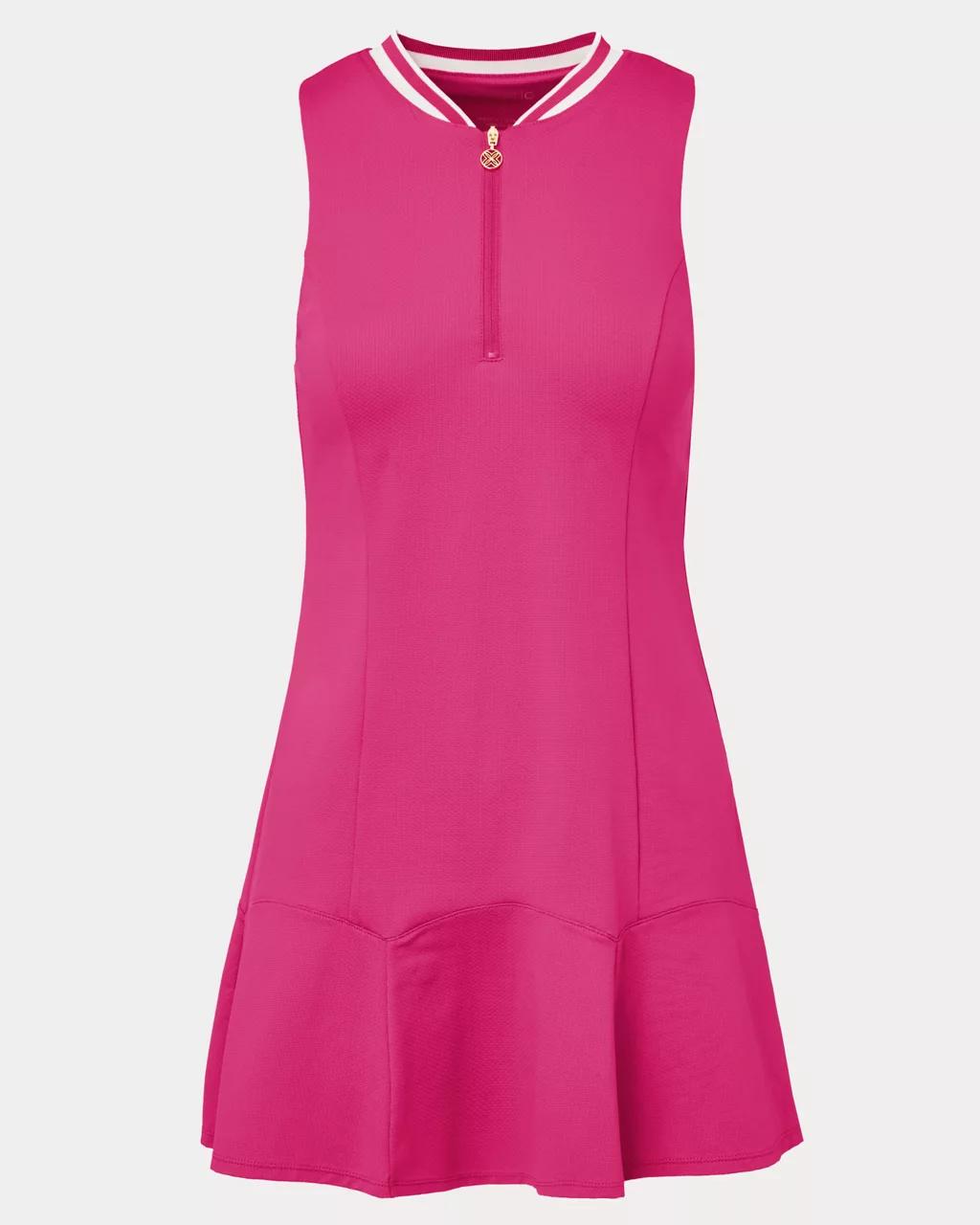 Lilly Pulitzer - UPF 50+ Luxletic Corinna Dress - Berry Bouquet