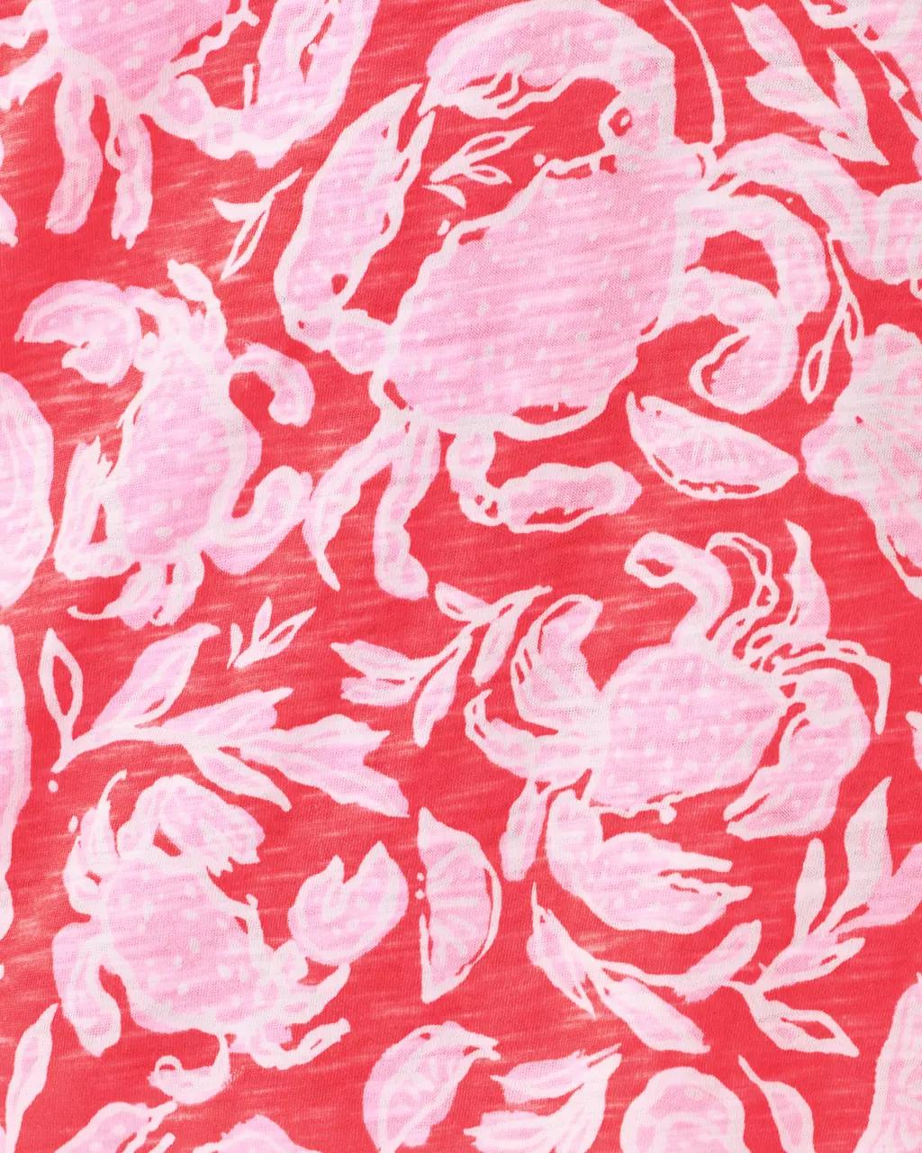 Lilly Pulitzer - Gigi Ruffle Tank Top - Cane Coral