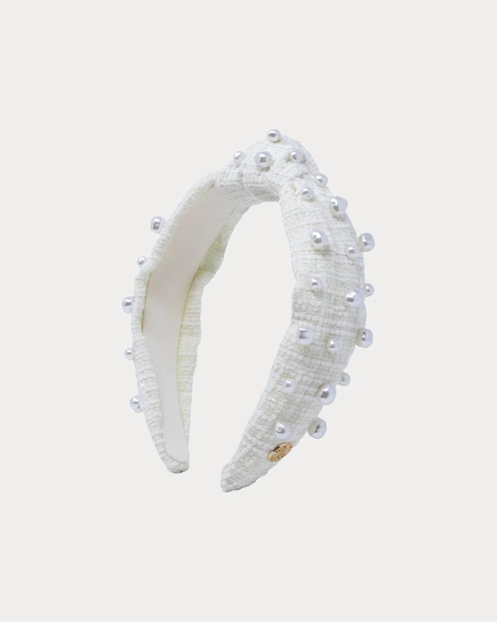 Lilly Pulitzer - Slim Knot Embellished Headband - Coconut