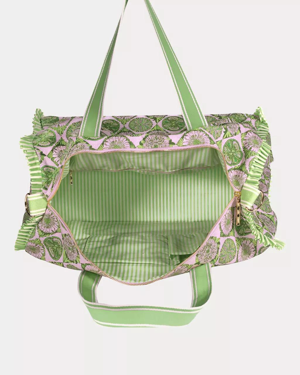 Lilly Pulitzer - Ruffle Duffle Tote - Oleander Pink