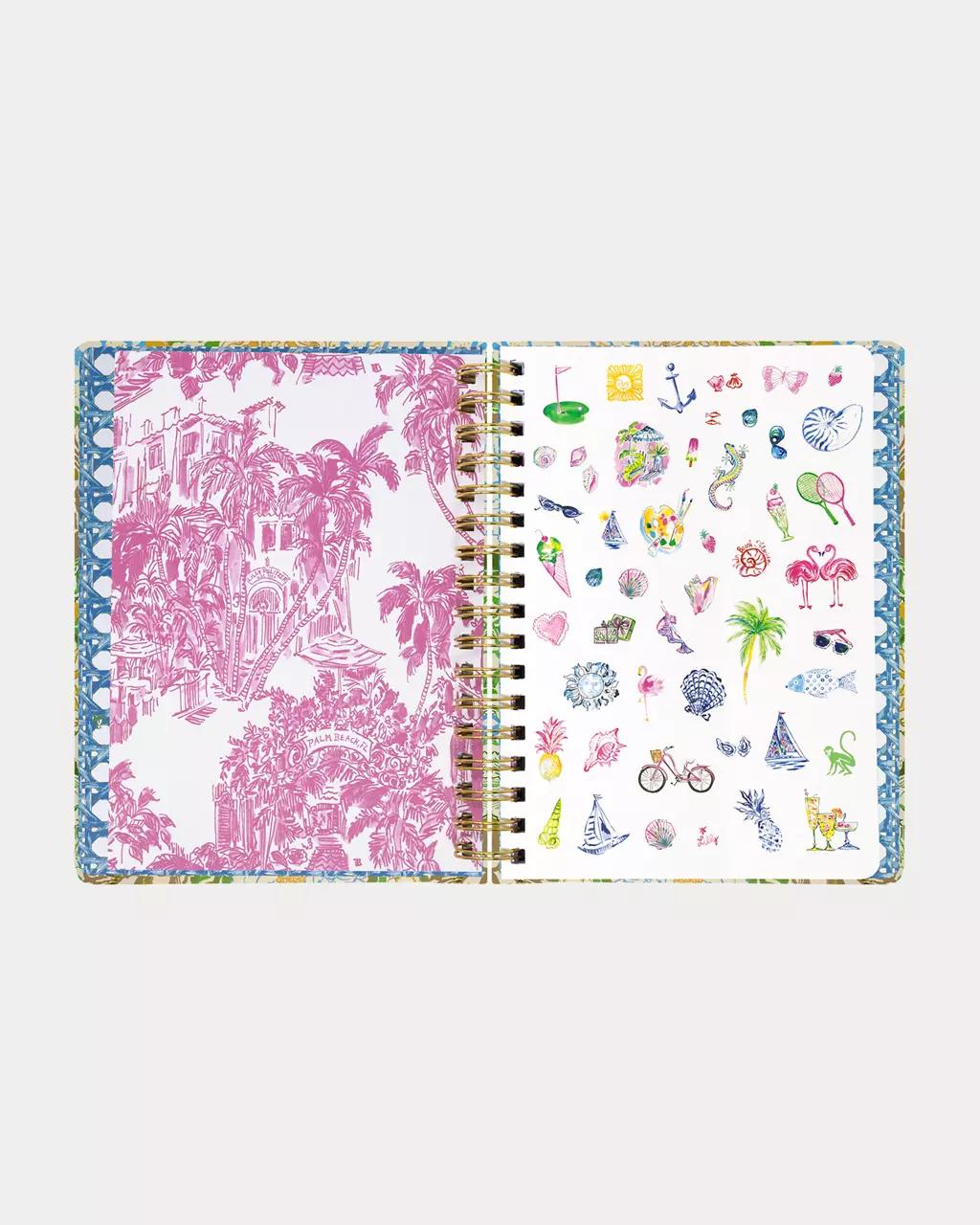Lilly Pulitzer - 2027 Large 12 Month Agenda - Rutabaga