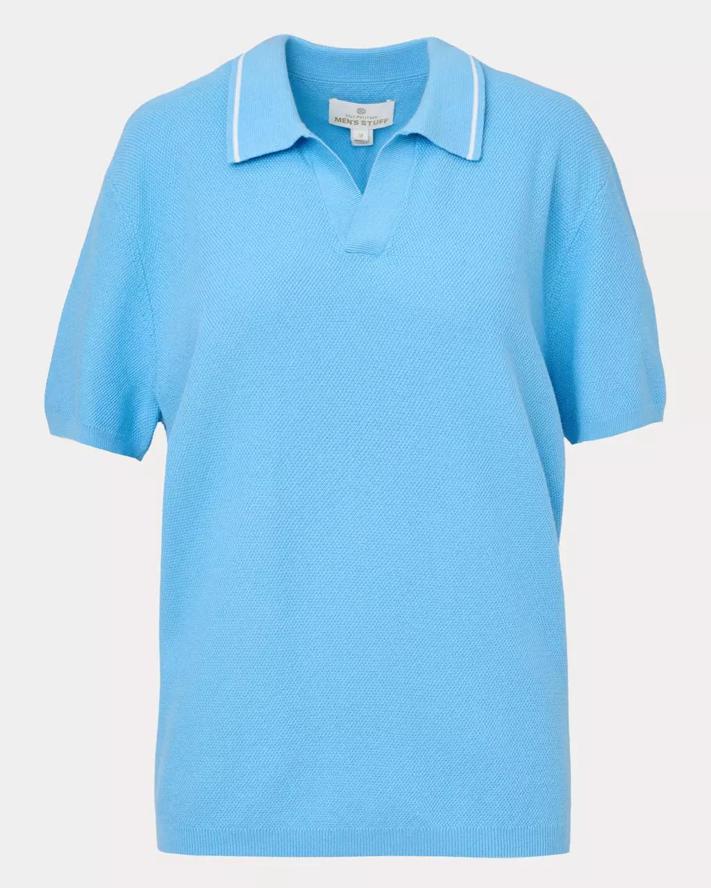 Lilly Pulitzer - Men's Stuff Devonn Polo Sweater - Baltic Sea