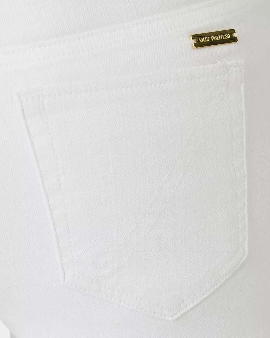 Lilly Pulitzer - 29" South Ocean High Rise Skinny Jean - Resort White