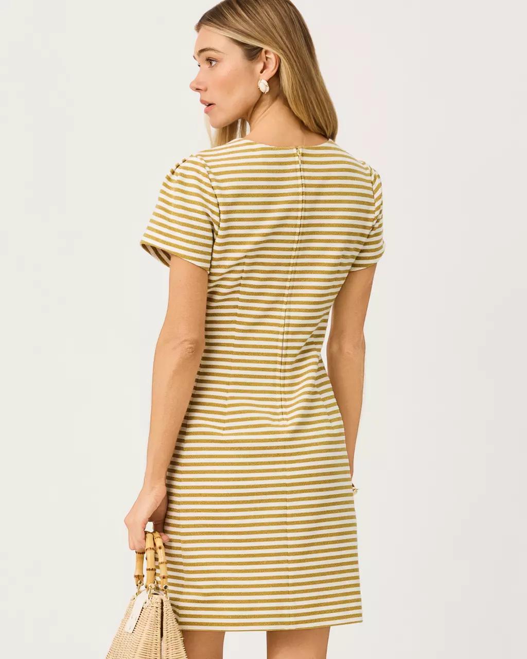 Lilly Pulitzer - Fallon Dress - Gold Metallic