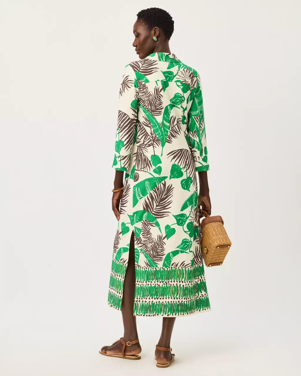 Lilly Pulitzer - UPF 50+ Mandi Midi Dress - Vanilla Spice
