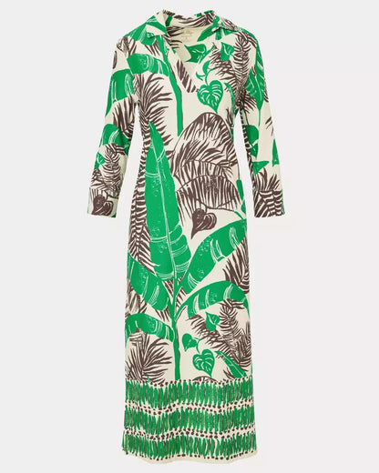 Lilly Pulitzer - UPF 50+ Mandi Midi Dress - Vanilla Spice
