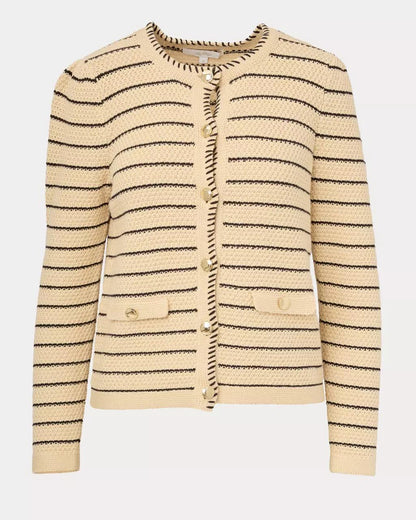 Lilly Pulitzer - Maysen Cardigan - Heathered Wicker Tan
