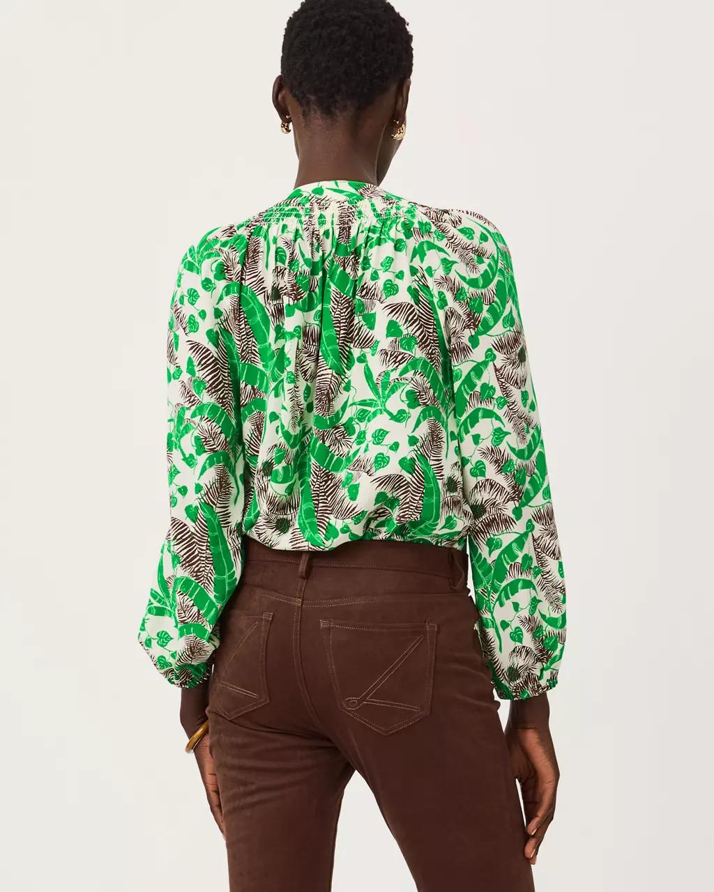 Lilly Pulitzer - Elsa Silk Top - Vanilla Spice