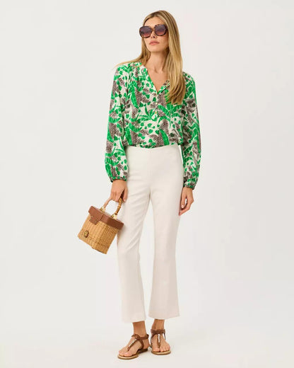 Lilly Pulitzer - Elsa Silk Top - Vanilla Spice