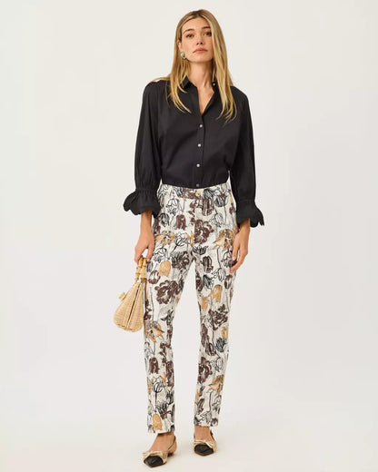 Lilly Pulitzer - 29" Ana High Rise Pant - Coconut