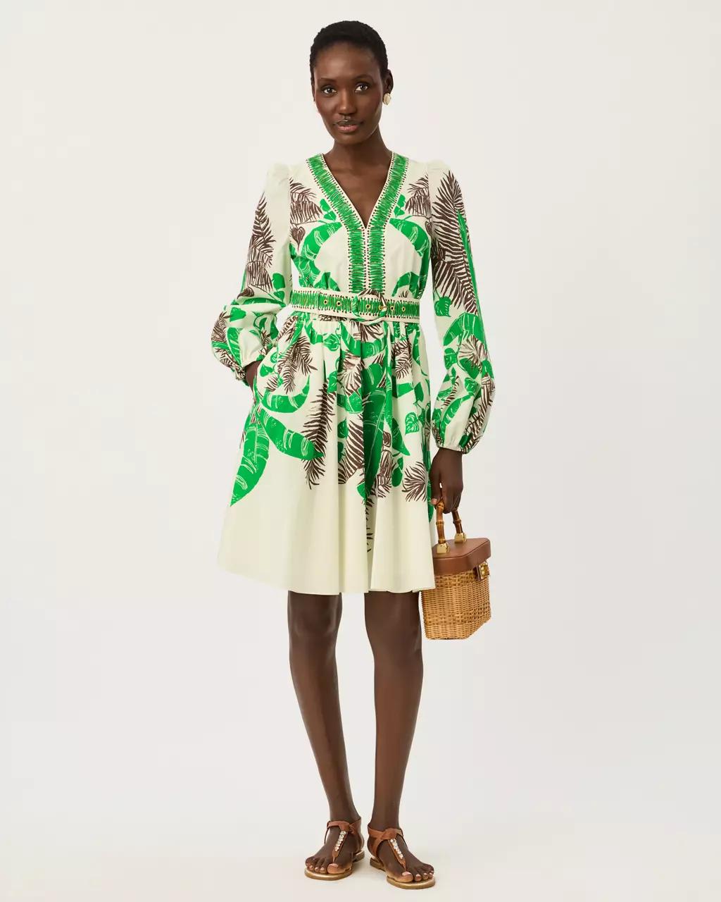 Lilly Pulitzer - Chyanna V-Neck Dress - Vanilla Spice