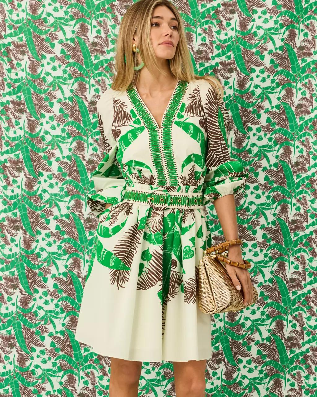 Lilly Pulitzer - Chyanna V-Neck Dress - Vanilla Spice