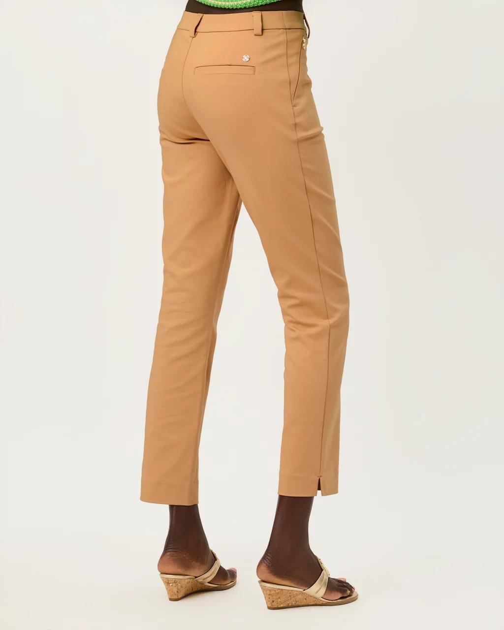 Lilly Pulitzer - 29" Ana High Rise Pant - Iced Latte