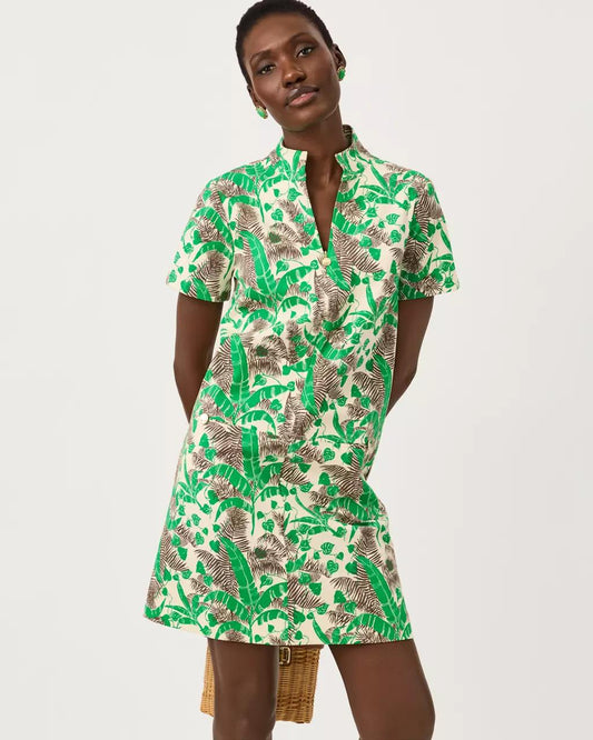 Lilly Pulitzer - Short Sleeve Rosee Dress - Vanilla Spice