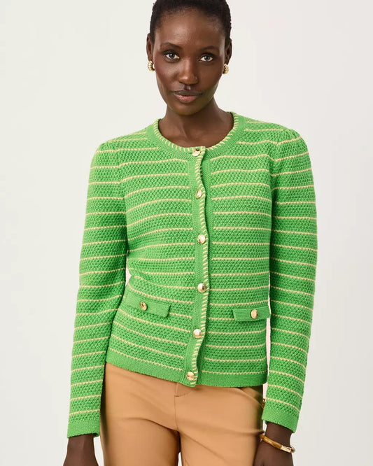 Lilly Pulitzer - Maysen Cardigan - Chateau Green