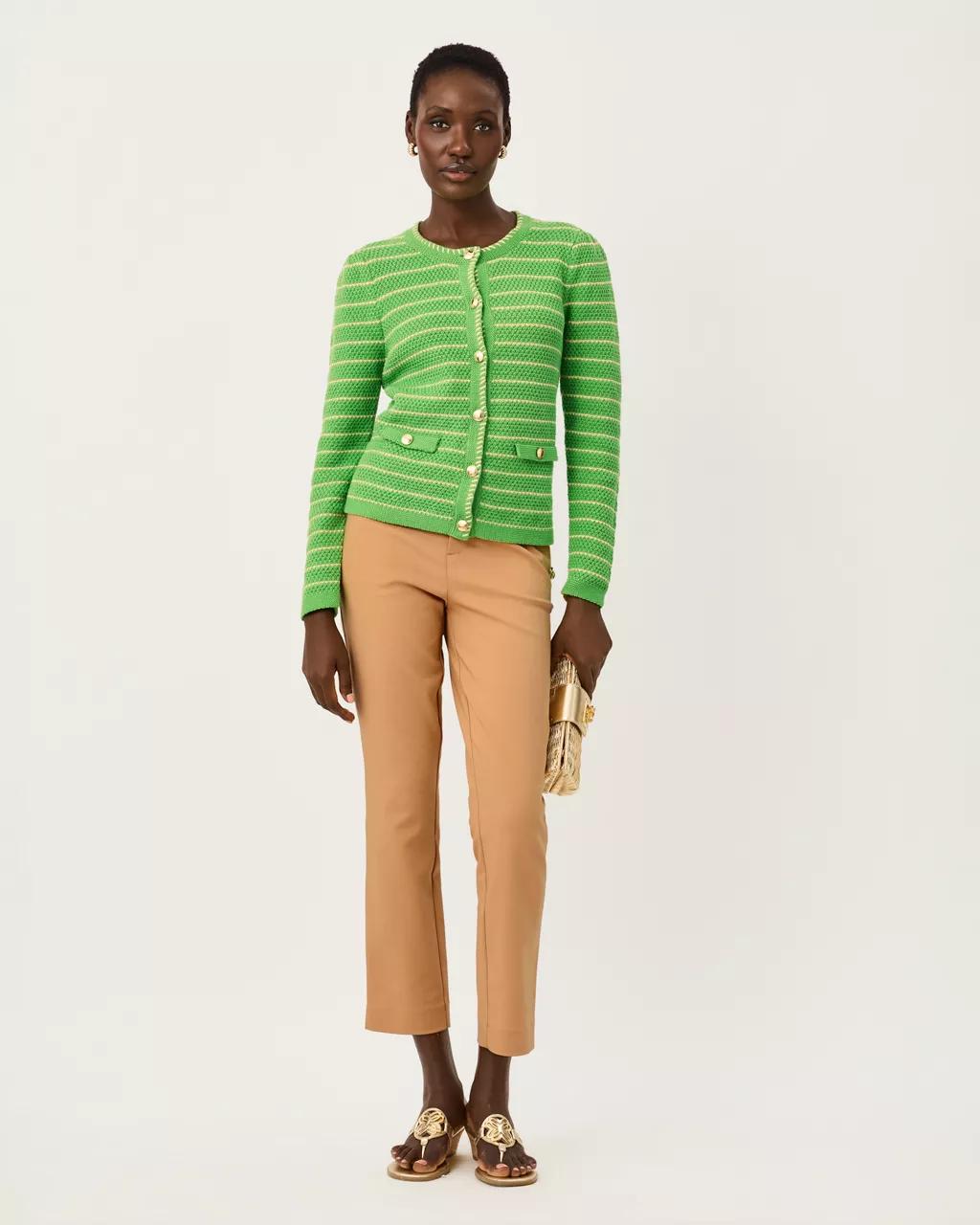 Lilly Pulitzer - Maysen Cardigan - Chateau Green
