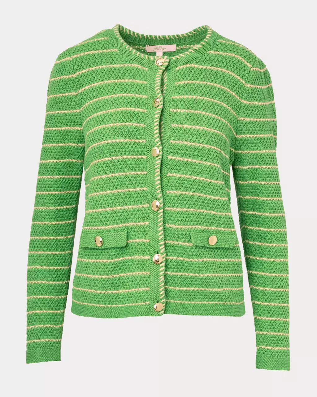 Lilly Pulitzer - Maysen Cardigan - Chateau Green