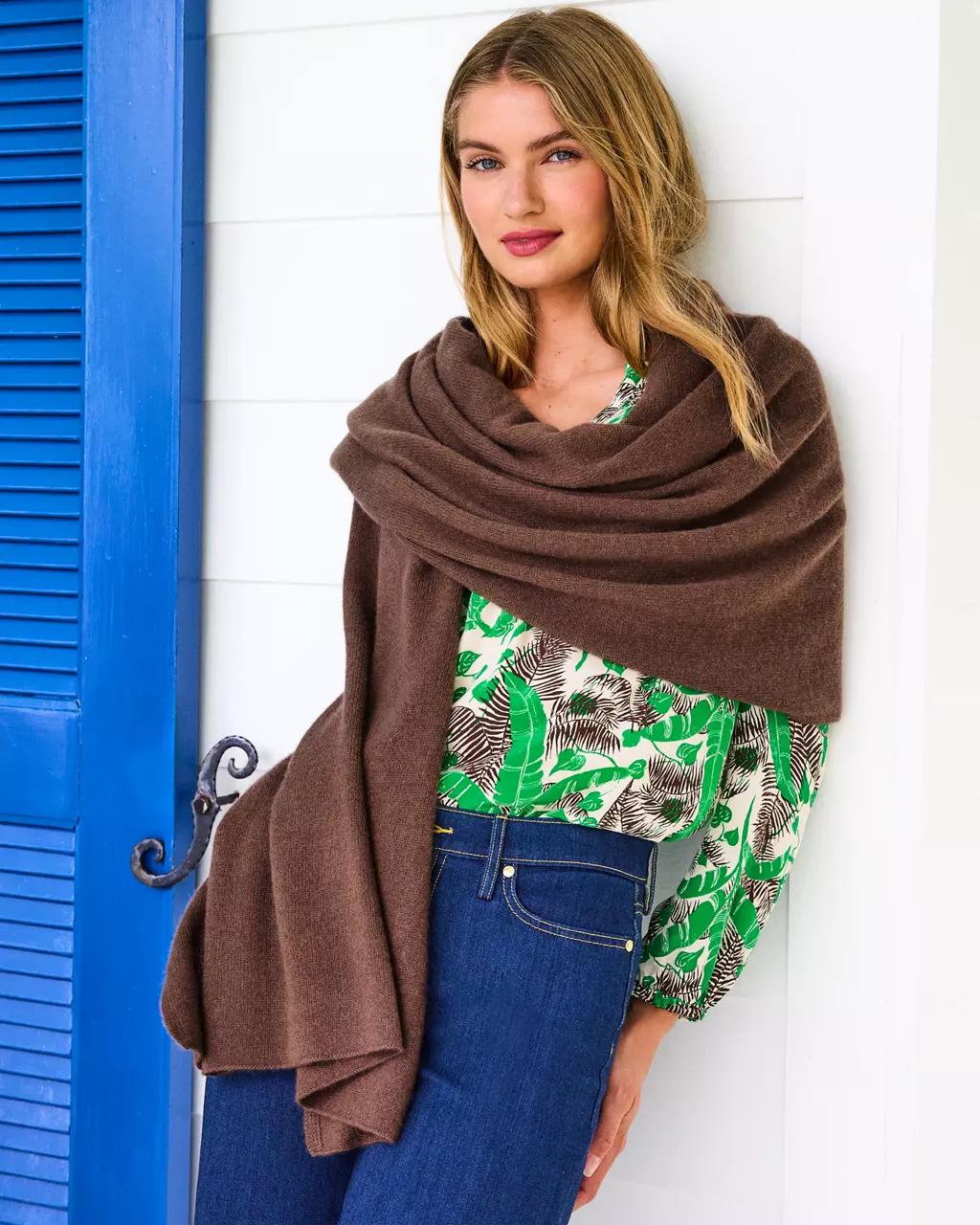 Lilly Pulitzer - Lanelle Cashmere Wrap - Coco Beach