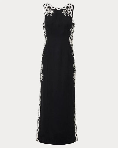 Lilly Pulitzer - Messina Maxi Shift Dress - Noir
