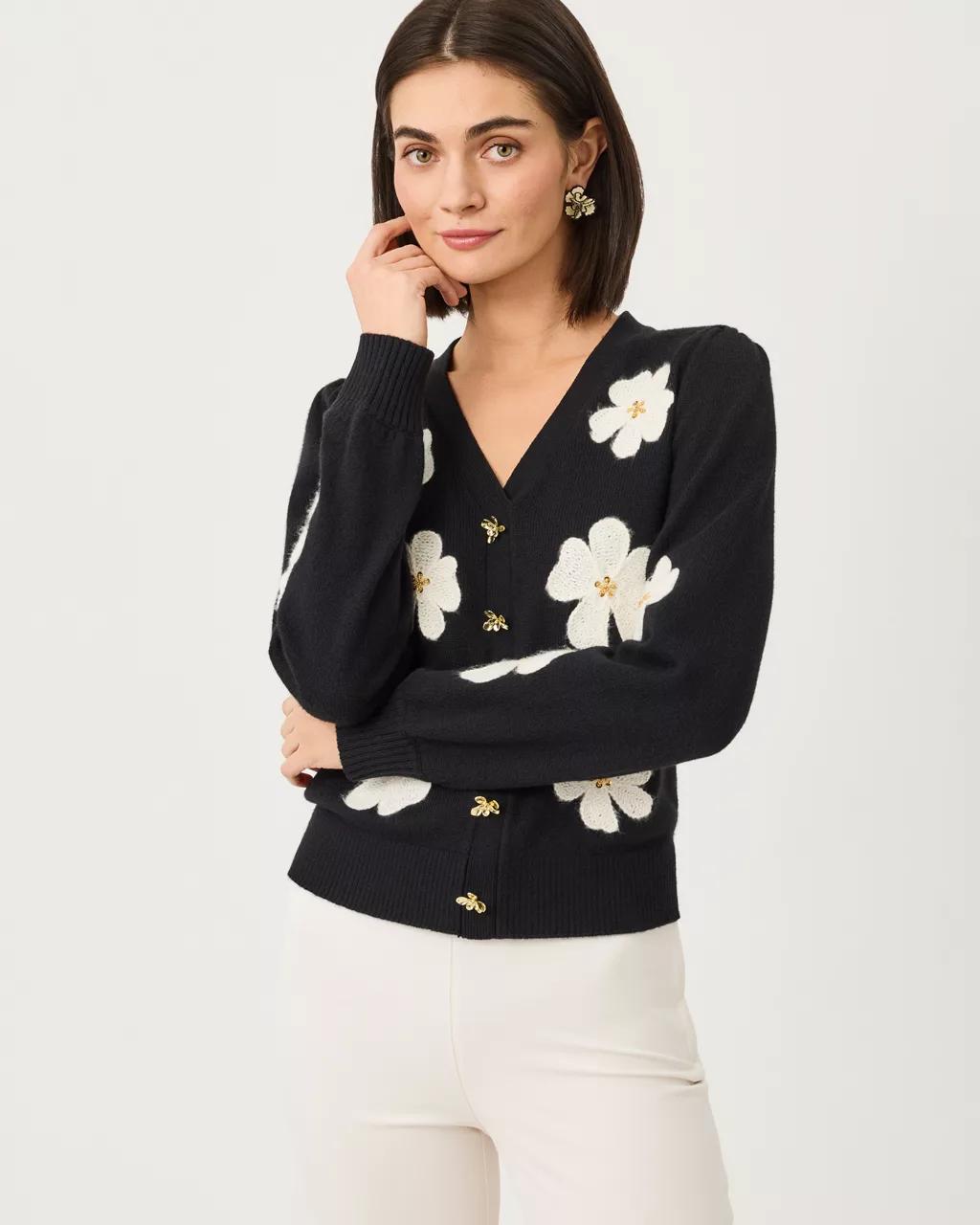 Lilly Pulitzer - Millard Pullover Sweater - Black