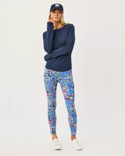 Lilly Pulitzer - UPF 50+ Luxletic 25" Endurance High Rise Midi Legging - Multi
