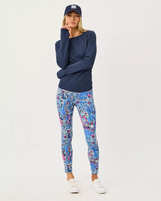 Lilly Pulitzer - UPF 50+ Luxletic 25" Endurance High Rise Midi Legging - Multi