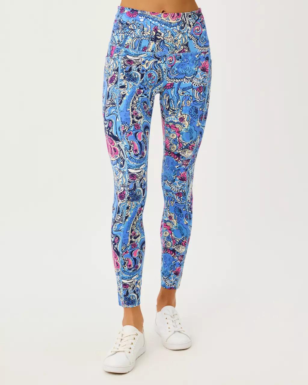 Lilly Pulitzer - UPF 50+ Luxletic 25" Endurance High Rise Midi Legging - Multi