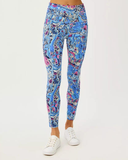 Lilly Pulitzer - UPF 50+ Luxletic 25" Endurance High Rise Midi Legging - Multi