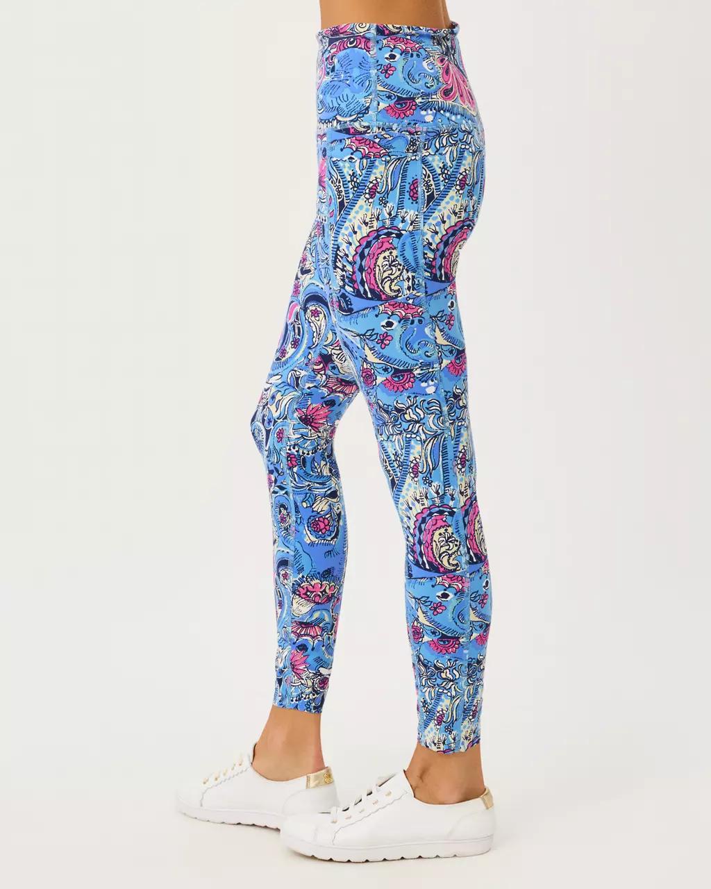 Lilly Pulitzer - UPF 50+ Luxletic 25" Endurance High Rise Midi Legging - Multi
