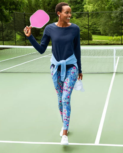 Lilly Pulitzer - UPF 50+ Luxletic 25" Endurance High Rise Midi Legging - Multi