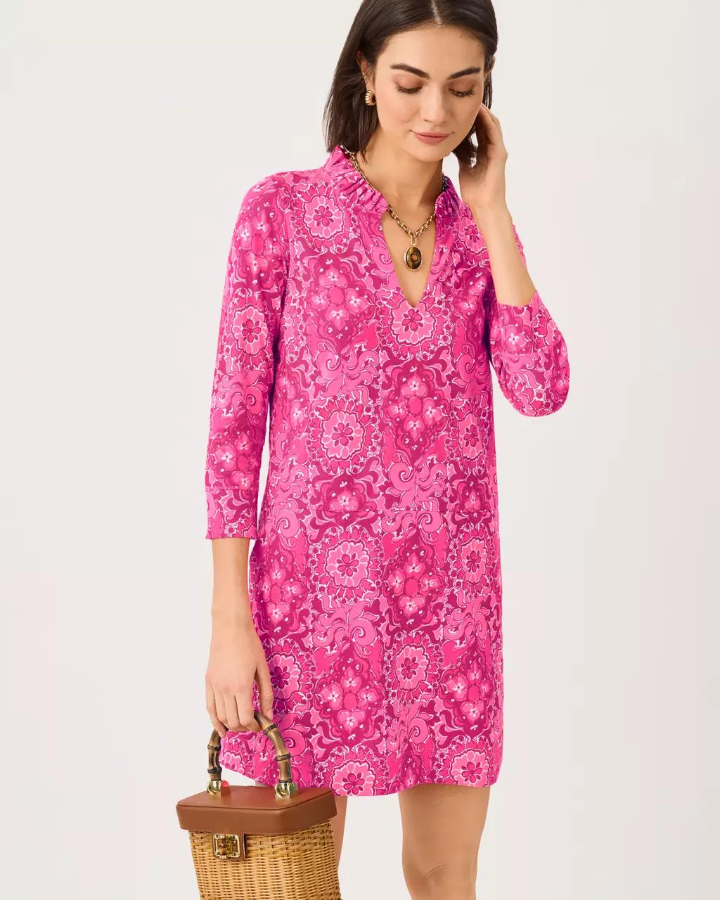 Lilly Pulitzer - Annelie Dress - Pink Aster