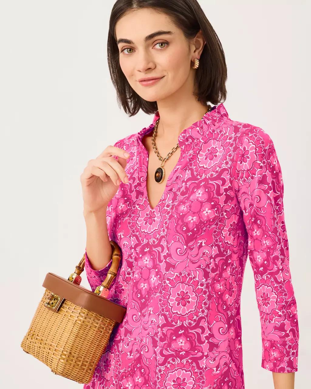 Lilly Pulitzer - Annelie Dress - Pink Aster