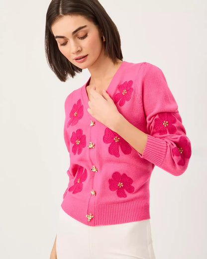 Lilly Pulitzer - Millard Pullover Sweater - Pink Aster