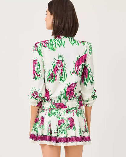 Lilly Pulitzer - UPF 50+ Luxletic Noelani Jacket - Coconut
