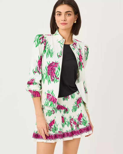 Lilly Pulitzer - UPF 50+ Luxletic Noelani Jacket - Coconut