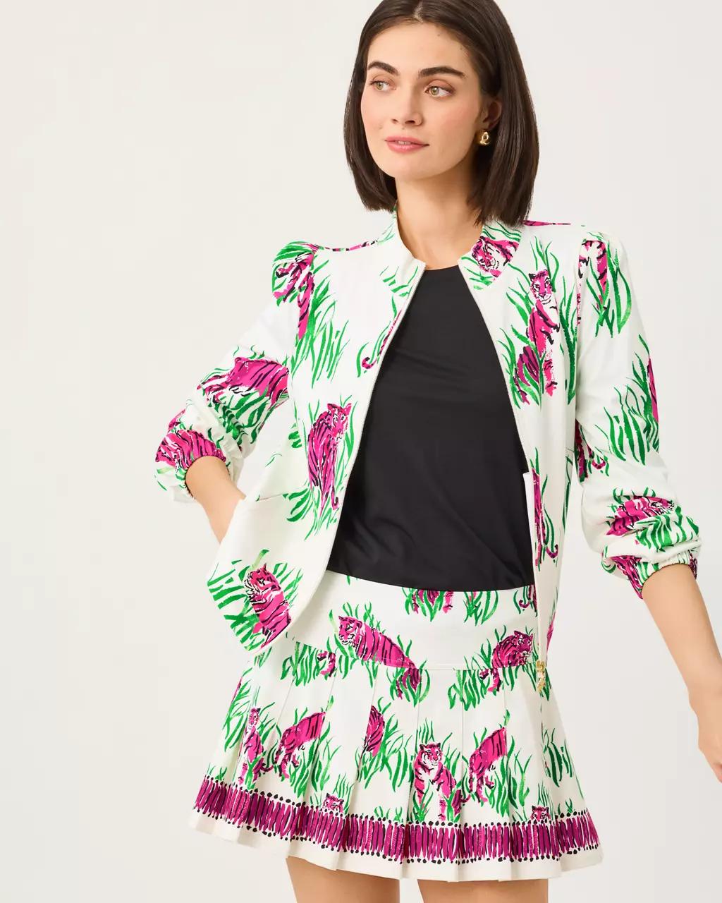 Lilly Pulitzer - UPF 50+ Luxletic Noelani Jacket - Coconut