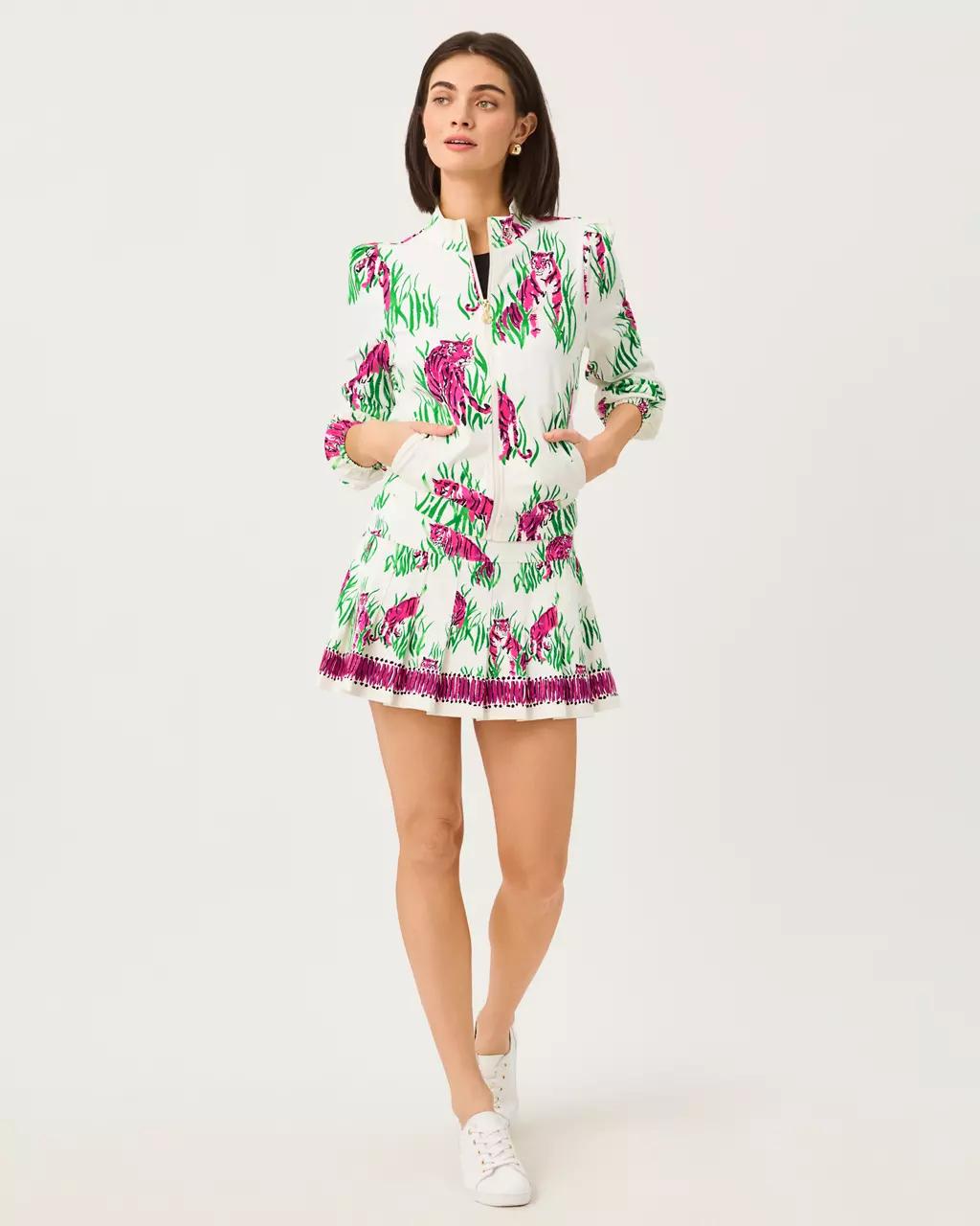 Lilly Pulitzer - UPF 50+ Luxletic Noelani Jacket - Coconut