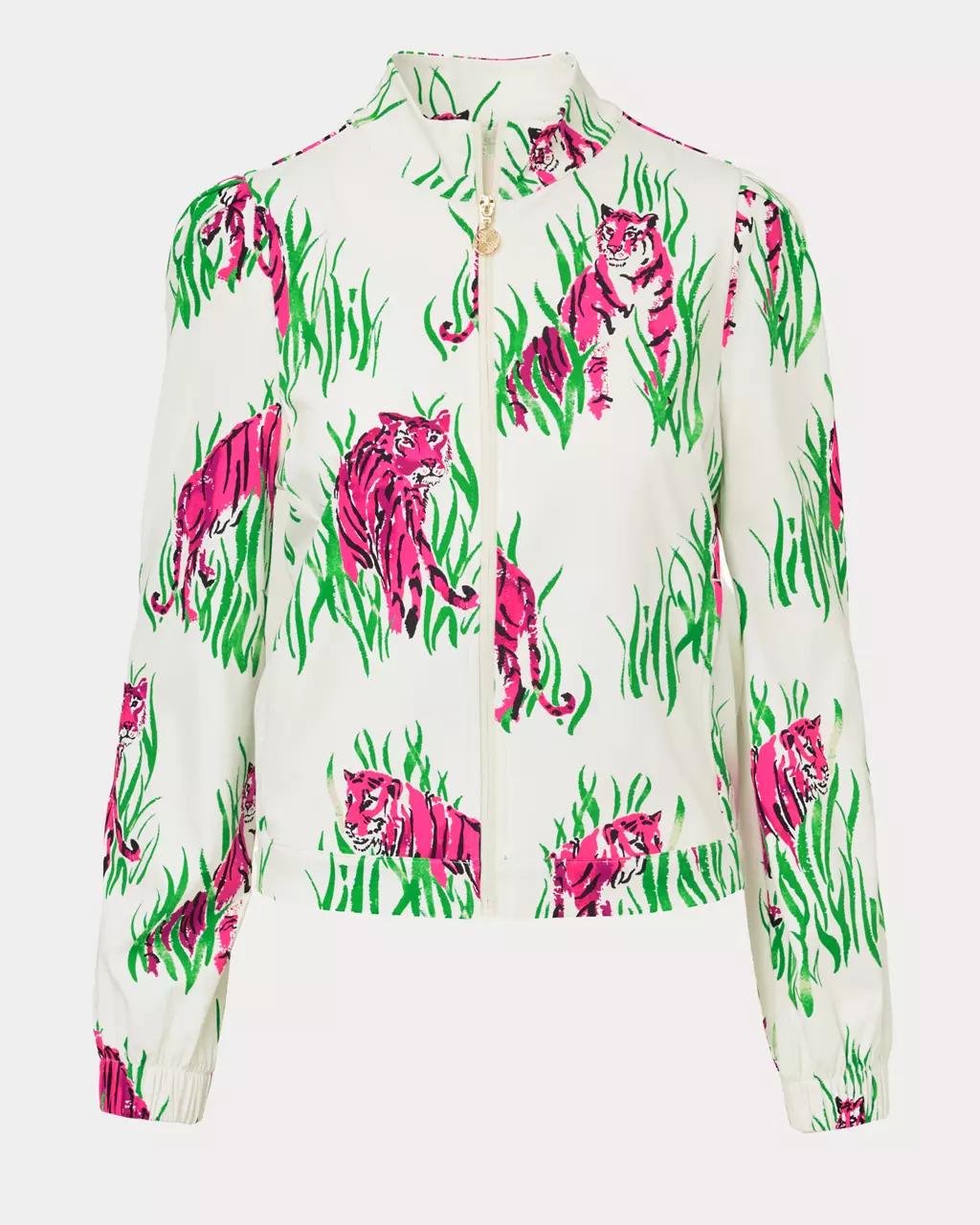 Lilly Pulitzer - UPF 50+ Luxletic Noelani Jacket - Coconut
