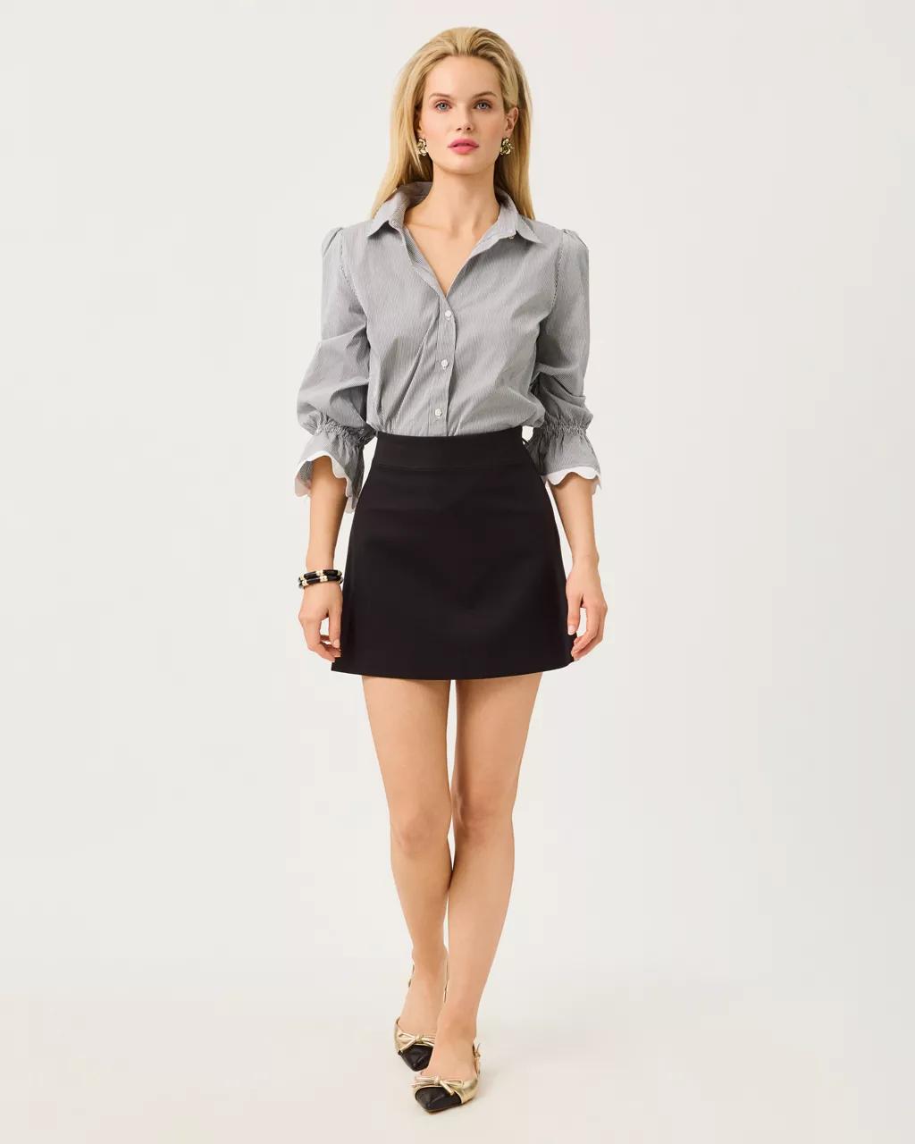 Lilly Pulitzer - Sarissa Mini Skirt - Noir