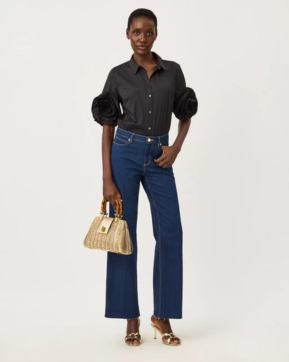 Lilly Pulitzer - The Flower Lilly Shirt - Noir