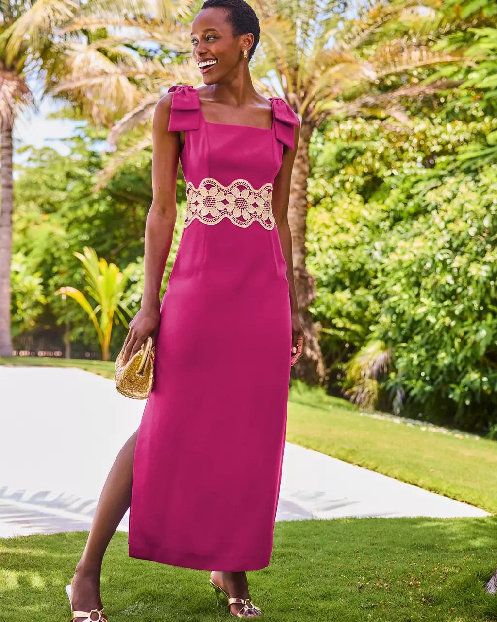 Lilly Pulitzer - Gracelin Maxi Dress - Berry Bouquet