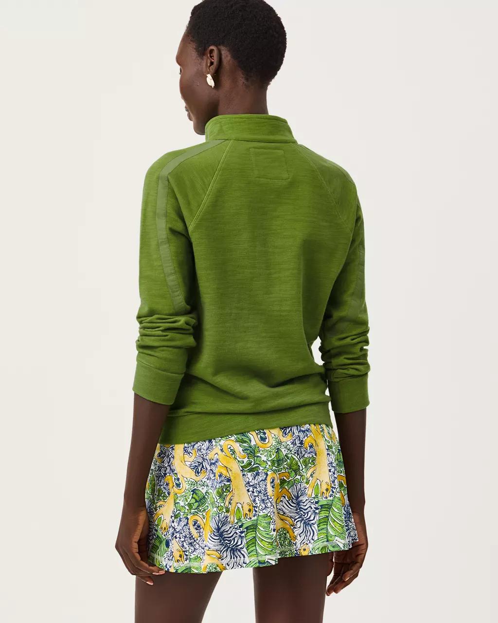 Lilly Pulitzer - Ashlee Half-Zip Pullover - Oregano