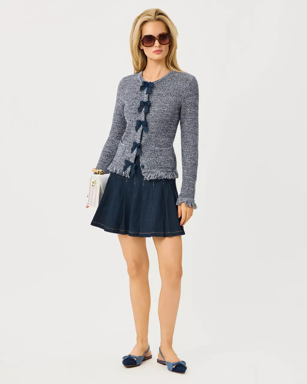 Lilly Pulitzer - Jayci Denim Mini Skirt - Dark Wash