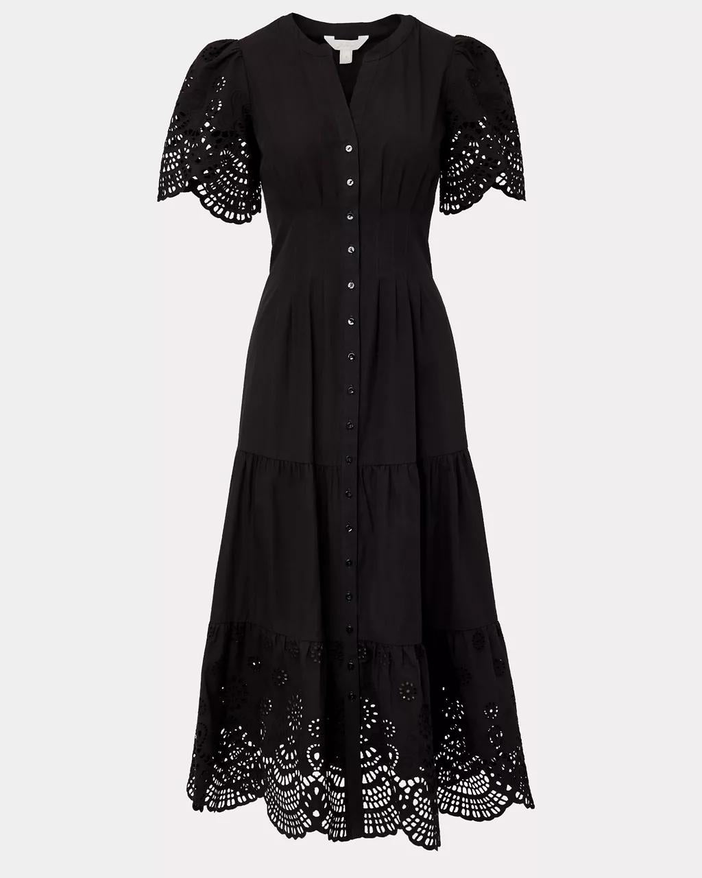 Lilly Pulitzer - Wayland Midi Dress - Noir