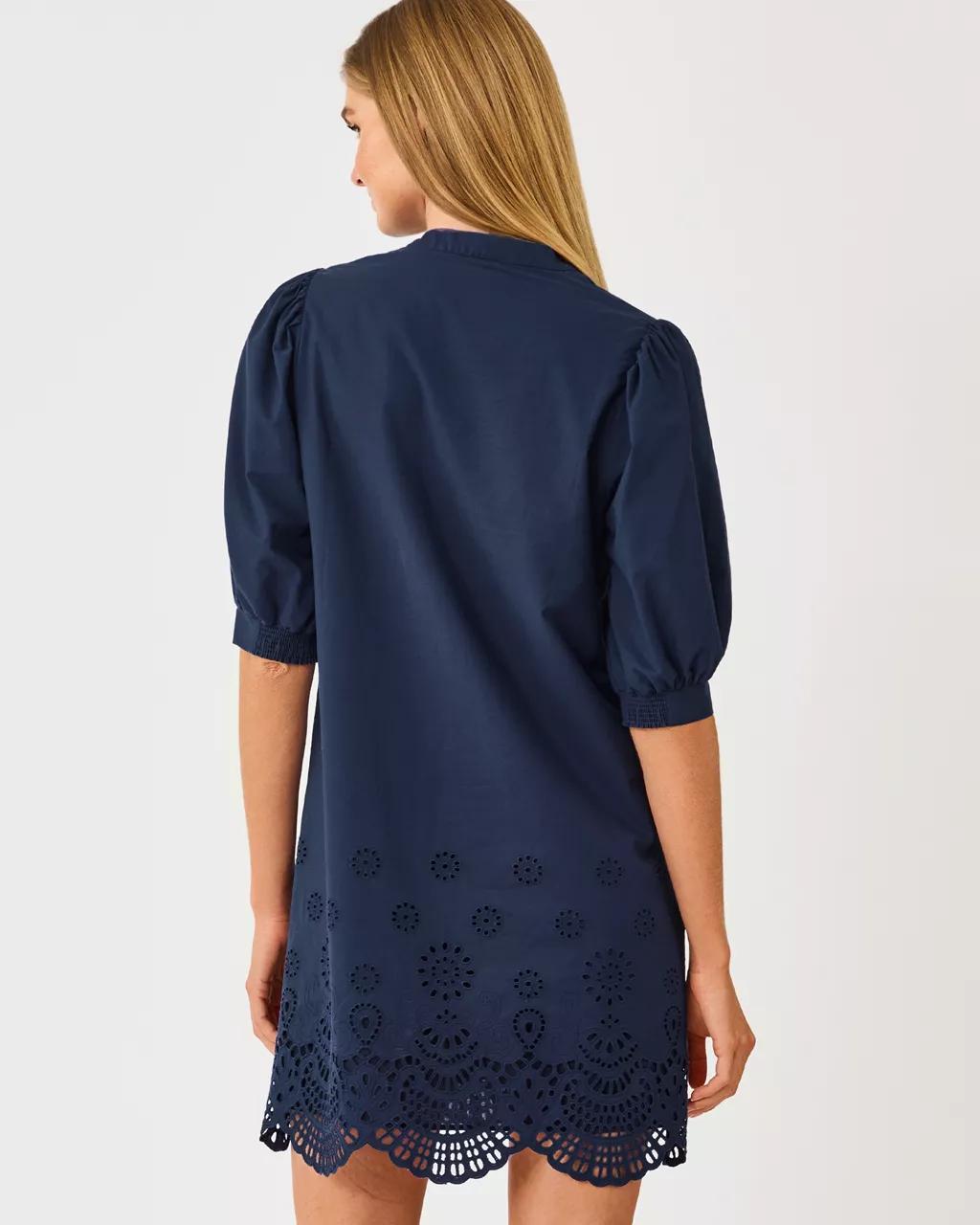 Lilly Pulitzer - Mialeigh Dress - Low Tide Navy