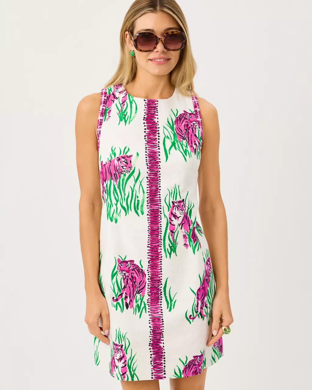 Lilly Pulitzer - Devyn Stretch Shift Dress - Coconut