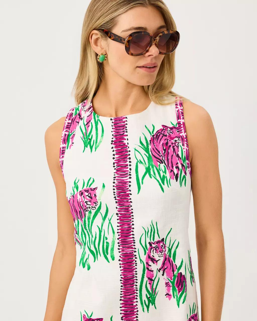 Lilly Pulitzer - Devyn Stretch Shift Dress - Coconut