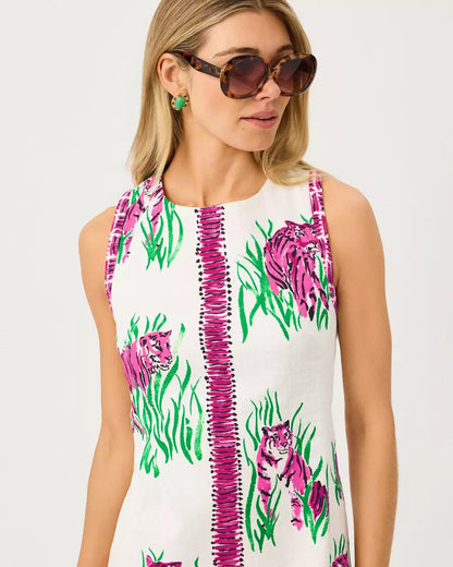 Lilly Pulitzer - Devyn Stretch Shift Dress - Coconut